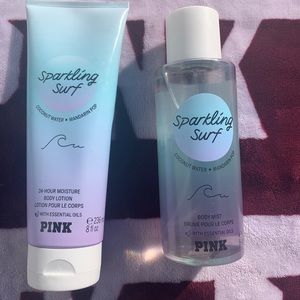 VS pink sparkling surf